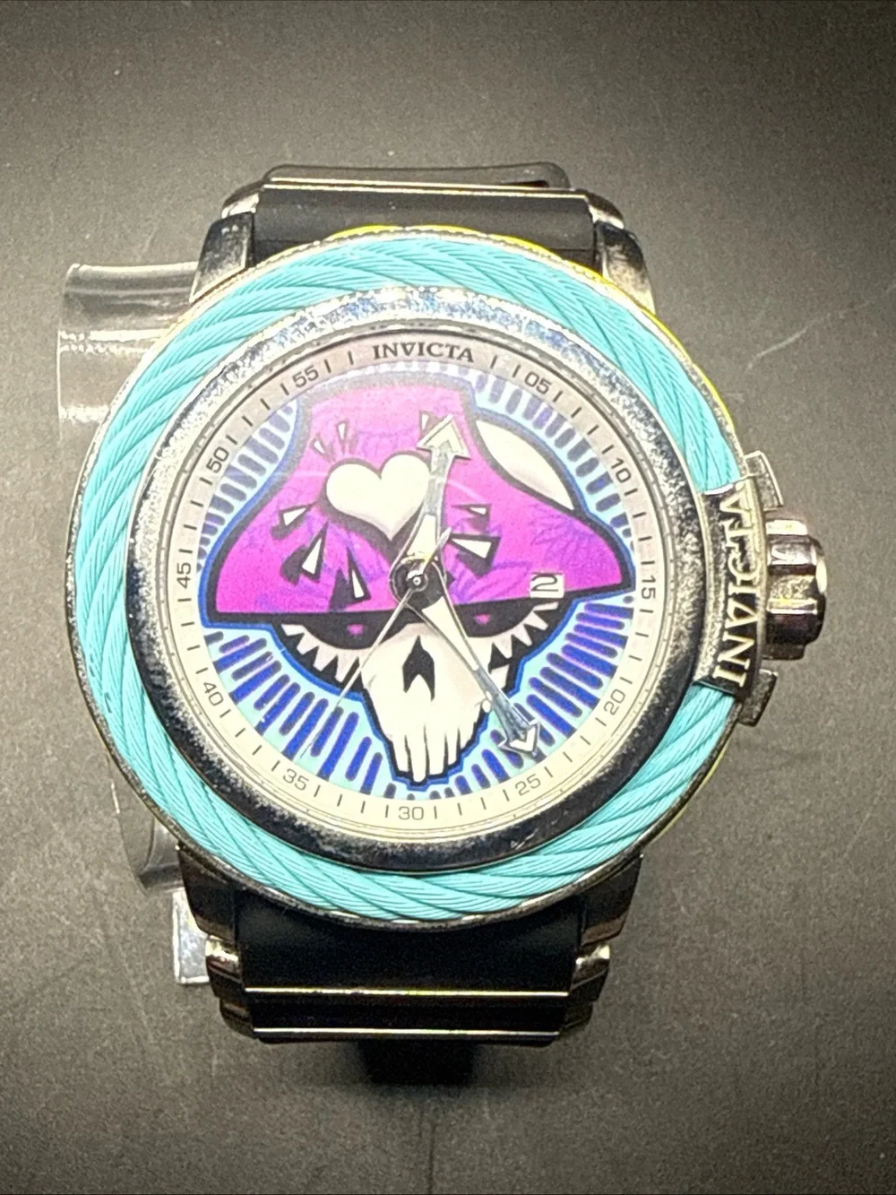 Invicta Artist Series 26250 Bolt Skull Designed